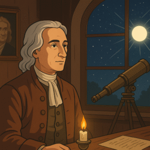 John Michell imaginando las "estrellas oscuras", primer concepto de agujero negro