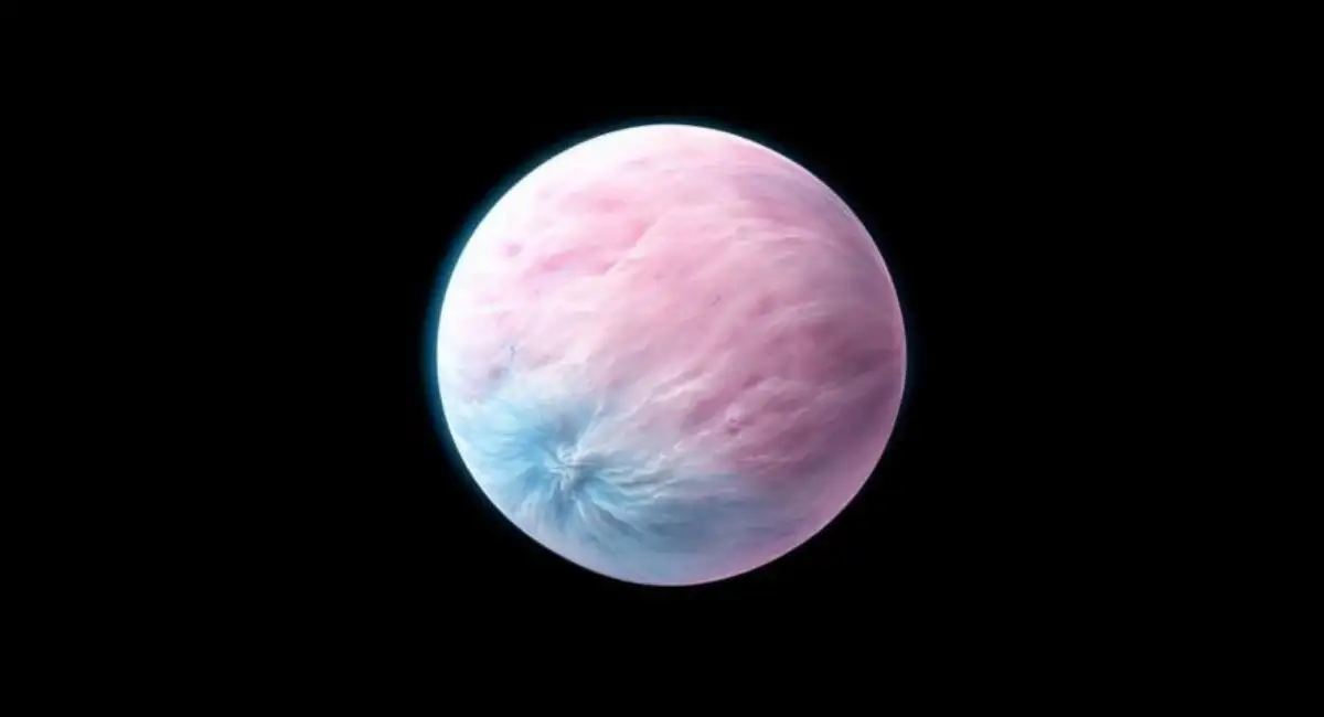 Un planeta tan poco denso que parece un algodón de azúcar