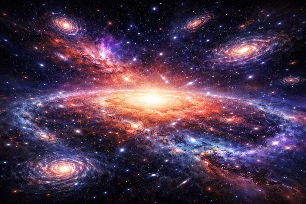 edad del universo linea de tiempo evolucion cosmos