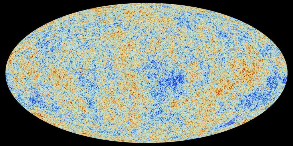 fondo cosmico de microondas mapa universo temprano planck