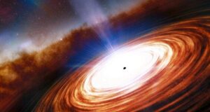 Agujero negro supermasivo con jet relativista