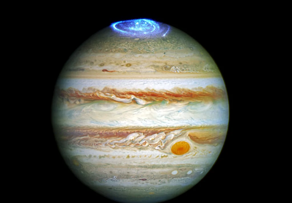 Auroras jovianas campo magnetico jupiter