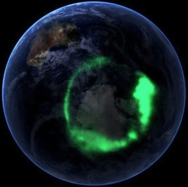 Las auroras polares son la forma que tenemos de visualizar el efecto protector del campo magnético de la Tierra