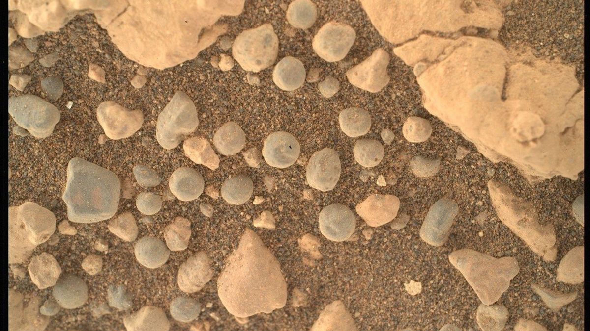 hematitas arándanos marte evidencia de agua