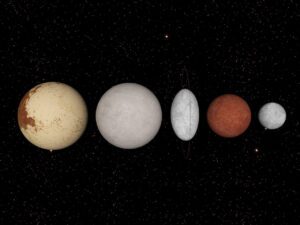 planetas enanos pluton eris make make haumea ceres