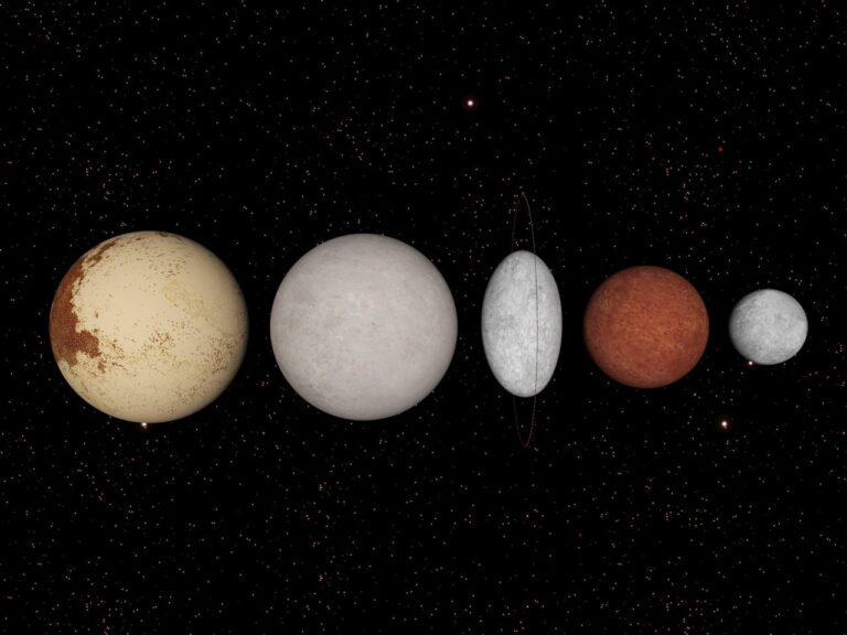 planetas enanos pluton eris make make haumea ceres