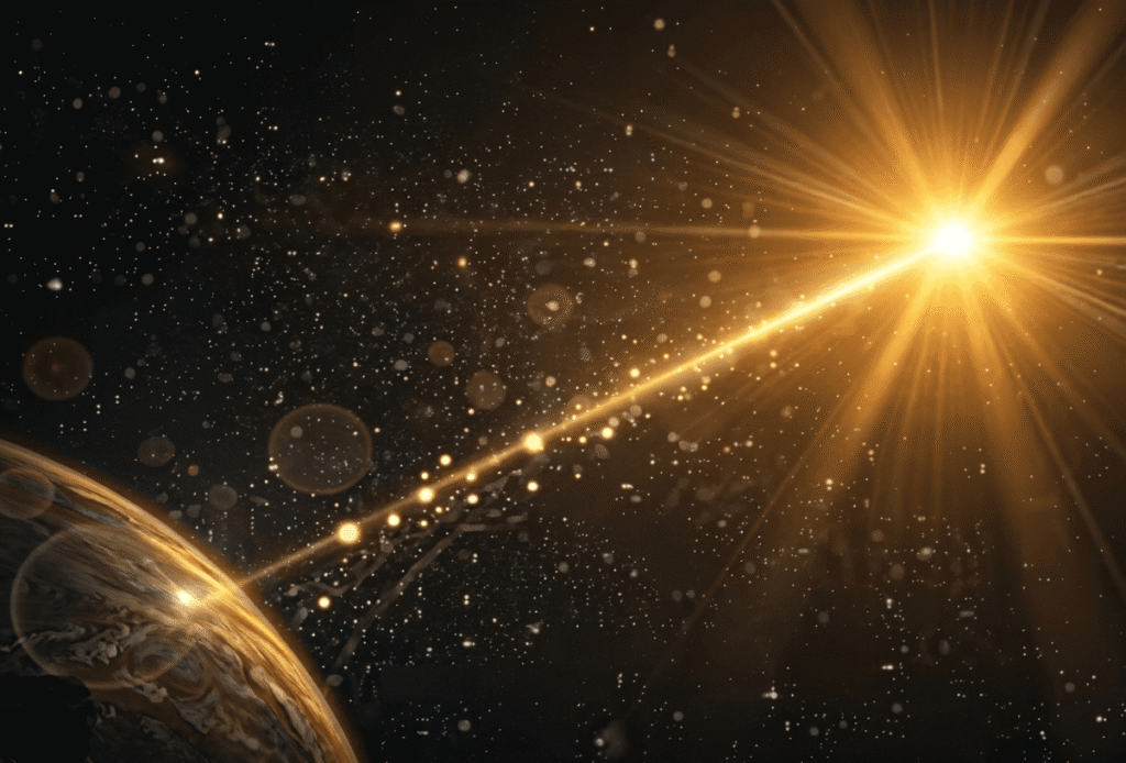 Qué es la luz la mensajera del universo