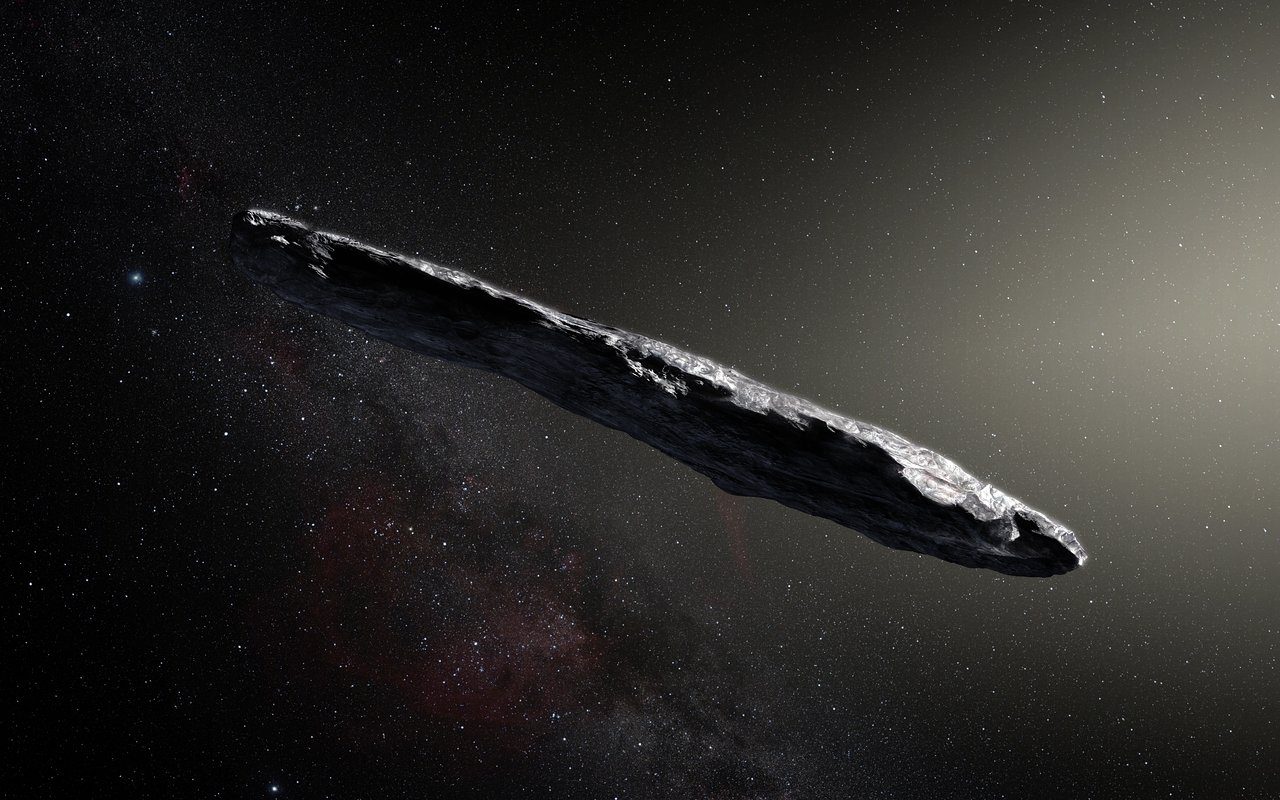 Oumuamua primer objeto interestelar detectado en el sistema solar