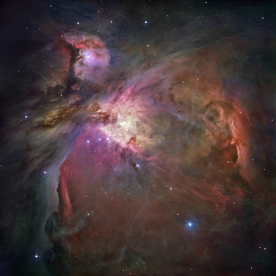 Nebulosa de Orión M42, una región activa de formación estelar
